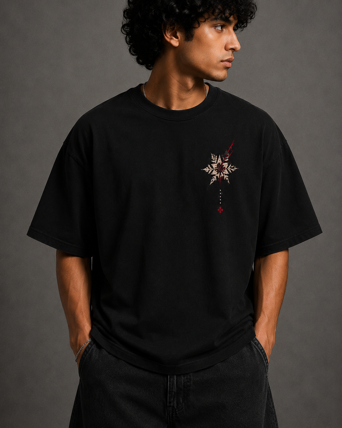 Akaza oversized tee