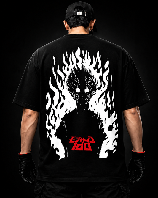PHASE 100 – Black Oversized Streetwear